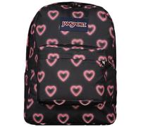 JANSPORT Superbreak One, Mochila Unisex adulto, Talla única, Negro (Happy Hearts Black)