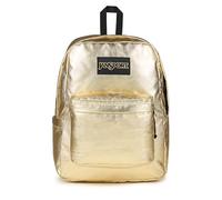 JanSport Superbreak Plus FX - Mochila para trabajo, viajes o portátil con bolsillo para botella de agua, Surreal Shine Gold, Talla única, Mochila Superbreak Plus Fx