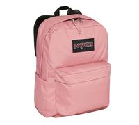 JANSPORT SuperBreak Plus Mochila Portátil en Mousse de Moras - Manga Interna de 15" con Organizador Frontal y Bolsillo de Botella de Agua Lateral - Correas Acolchadas - 25 L