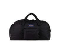 JanSport Weekender - Bolsa de Viaje o Gimnasio, Duradera con Bolsillo Frontal y Asas Laterales, Black, Talla única, Bolsa Grande