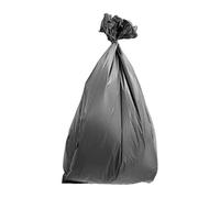 Jantex Bolsa de basura resistente negra, 160 L, paquete de 100
