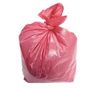 Jantex Bolsas de basura medianas rojas, 80 L, paquete de 200