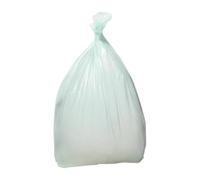 Jantex Bolsas de basura medianas verdes, 80 L, paquete de 200