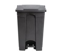 Jantex cw722 cocina cubo de basura con pedal, 45 L, color negro