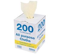 Jantex dn845 antibacterial All Purpose paño, Amarillo (Pack de 200)