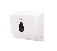 Jantex gd839 dispensador de toalla de mano, color blanco