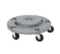 Jantex Plataforma rodante para Cubo Redondo Resistente, 160 L