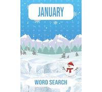 January Word Search Book: Winter Word Searches for Fresh Starts and Cozy Days (A Year of Word Searches)