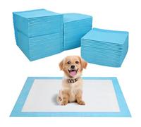 JANUIXCO 100 Unidades Empapadores Perros 33 × 45 cm - Almohadillas Adiestramiento Perro Desechables - Superficie de Secado Rápido, Transpirables