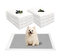 JANUIXCO 40 Unidades Empapadores Perros 60 × 60 cm - Empapadores Higiénica para Carbón - Almohadillas Adiestramiento Perro Desechables - Superficie de Secado Rápido, Transpirables