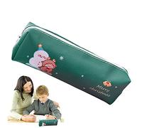 Janurium Estuche para lápices, estuche de dibujos animados con cremallera, bolsa, decoraciones multiusos para escuela, viajes, bolígrafos, Elk Girl, Refer to description, Unisex