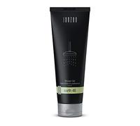 Janzen Earth 46 - Gel de ducha verde ámbar y madera de cuero, 250 ml
