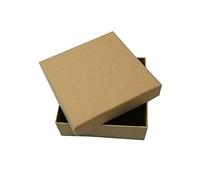 JANZU 16 Piezas de Joyero de Carton de, 9 * 9 * 3cm