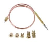 JANZU 60 cm estufa de gas termopar calentador parte quemador universal chimenea reemplazo adaptadores controlador de temperatura digital