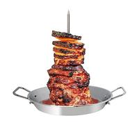 JANZU Accesorios para Pinchos Verticales para Pinchos Grill-Al Pastor Soporte Vertical Brasileño para Tacos Al Pastor, Shawarma, Kebabs,