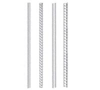 JANZU Ajustador de TamañO de Anillo para Anillos Sueltos Clip Protector de Anillo Medidor de Silicona Transparente Resizer 4 TamañOs