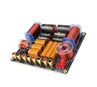 JANZU Altavoz profesional de tres vías de 450 W, divisor de alta potencia, 750 Hz/5000 Hz, cine en casa, filtro cruzado de audio de 3 unidades, fácil de usar