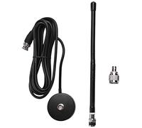 JANZU Antena CB de 27 MHz, base magnética BNC PL259, conector CB para Cobra
