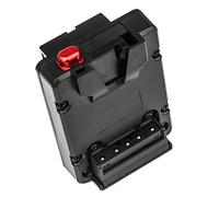 JANZU BateríA V-Lock de Montaje en V a NP-F F550 F570 F750 F970 Placa Convertidora de BateríA Ficticia D-Tap para Monitor de Luz LED V-Mount
