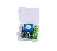 JANZU DC 12V 1CH Relé Receptor 433MHz Universal sin Control Control Control Interruptor 433 MHz Transmisor Botón Módulo Kit DIY