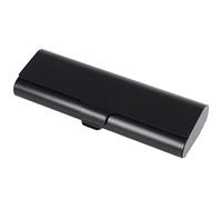 JANZU Estuche delgado de metal para gafas de lectura, funda protectora negra