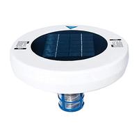 JANZU Ionizador de Piscina Solar Purificador de Piscina de Iones de Cobre y Plata Purificador de Agua Ionizador para Piscinas -Algas