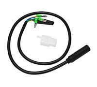 JANZU Motor Convert - Cable de extensión de 9 pines, conector impermeable para motor de bicicleta eléctrica, cable de extensión de 60 cm