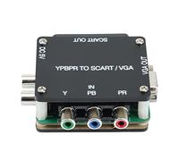 JANZU YUV a RGBS YPBPR a SCART YPBPR a VGA Component Transcoder Converter Console de, RGBS to Color Difference Componente