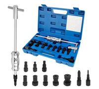 JAOGAUS Extractor de Rodamientos 12 Piezas con Martillo Deslizante, Juego de Herramientas para Cojinetes 8-32 mm - Mandriles Extractores, Kit Profesional para Automóviles, Motocicletas y Bicicletas