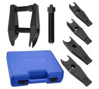 JAOGAUS Kit de Separador de Rótula, Extractor de Rótula de Alta Resistencia, Juego Herramienta para Separar Rótulas Dirección, 5 Tamaños de Horquillas (22mm 24mm 27mm 32mm 36mm)