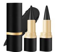 JAONLD Eyeliner,2 Piezas Delineador de Ojos Mate de Secado Rápido Duradero,Resistente al Agua y Sin Manchas,Lápiz Delineador de Ojos de Consigue el Maquillaje de Ojos Perfecto(Negro)