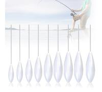 JAONLD Pescar el Trucha Kit Flotador Pesca Ayuda de Ppesca Fishing Set 6/8/10/12/15/20/25/30/35g Lento Hundimiento Flotante Set para Pesca de Trucha Cebo de Trucha Ideal para Masa de Trucha y Espolón