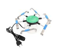 Jaopary 220 V Reloj de Ciclotest de Prueba Automic MáQuina de Prueba de Reloj Probador-Bobinadora de Reloj para Seis Relojes a la Vez UE Enchufe