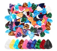 Jaopary 600 PúAs de Guitarra PúAs de Guitarra de Celuloide PúAs de Guitarra para Guitarra AcúStica Incluye 0,46 Mm, 0,71 Mm, 0,96 Mm