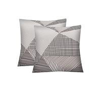 Jaotto Funda para Sofa Funda Cubre Sofa Ajustable Fundas de Sofá Elasticas Extraíbles Lavables Antideslizante Protector Cubiertas de Sofá con Brazos de Sala de Estar,Línea Blanca