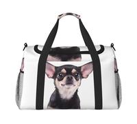 JaoXer Bonita bolsa de viaje de mano para chihuahua, bolsa ecológica grande aislada, perfecta para camping, comestibles, deportes, gimnasio y aventuras al aire libre