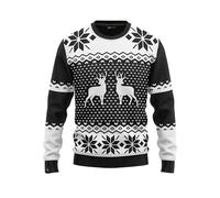 JAP Christmas - Jersey Navideño - Classic Negro - Ajuste Libre de picazón - 3XL