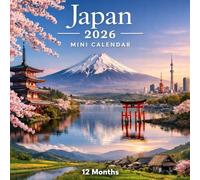 Japan 2026 Mini Calendar - 12 Months