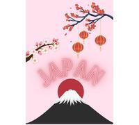 Japan Aesthetic Notebook - Kawaii Journal: Cute Aesthetic Sakura Nootebook