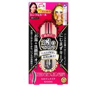 Kiss Me Heroine Make – máscara de pestañas Long & Curl Advanced Film – 01 Jet Black – 6 g