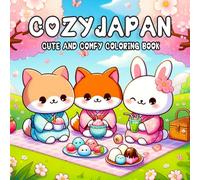 japan coloring book: 50 Charming Scenes of Cozy Japanese Life - Cute Animals, Traditional Culture, and Relaxing Moments to Color (Cozy Critter Seasons)