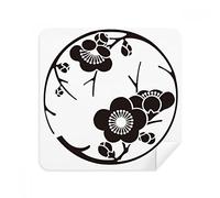 Japan Culture - Juego de 2 gafas de limpieza para limpiar la pantalla, color negro