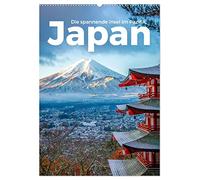 Japan - Die spannende Insel im Pazifik. (Wandkalender 2026 DIN A2 hoch), CALVENDO Monatskalender: Komm mit auf eine außergewöhnlicher Reise nach Japan.