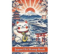 Japan Eki Stamp Book: A Japanese Train Station Stamp Collection Travel Journal, Small Size