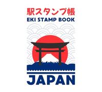 Japan Eki Stamp Book (Hardcover): A Compact Size Travel Journal for Railway Stamp Collectors | Small size 5.5 x 8.5 in