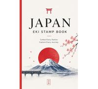 Japan Eki Stamp Book: japan stamp collecting journal for Travel, Small Size