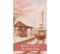 Japan Eki Stamp Book: Rail Fan Stamp Passport For JR Lines Subways And Tourist Stops Pocket Travel Notebook Journal for Collecting Japanese Station Stamps