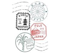 Japan Eki Stamp Collecting Book: Travel Journal for Train Station Stamp Collectors | Japan Railway Stamp Notebook