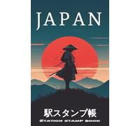 Japan Eki Stamp Collection Book: Japan Travel Size Eki Stamp Book | 5" x 8" (12.7cm x 20.3cm) | Train Station Stamp Saver Collection Book | 112 Pages