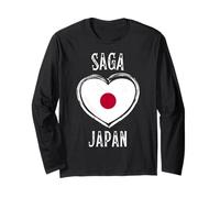 Japan Flag Heart Saga City Manga Larga